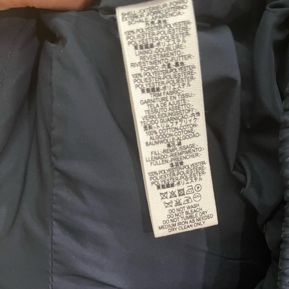 [S]Free People Navy Puffer Jacket Color Block Accent - Picture 10 of 11